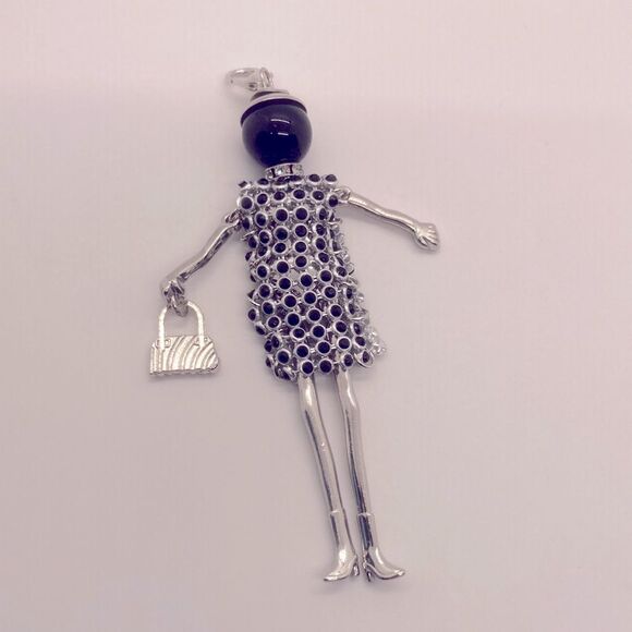 Mother’s Day Little Black Dress Pendant Necklace Boxed Fashion Necklace - Picture 3 of 6